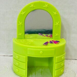 Polly Pocket Triple Decker Bus Playset VANITY TABLE 2007 Mattel Replacement Pc
